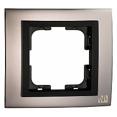Рамка на 1 пост mono electric chrom...